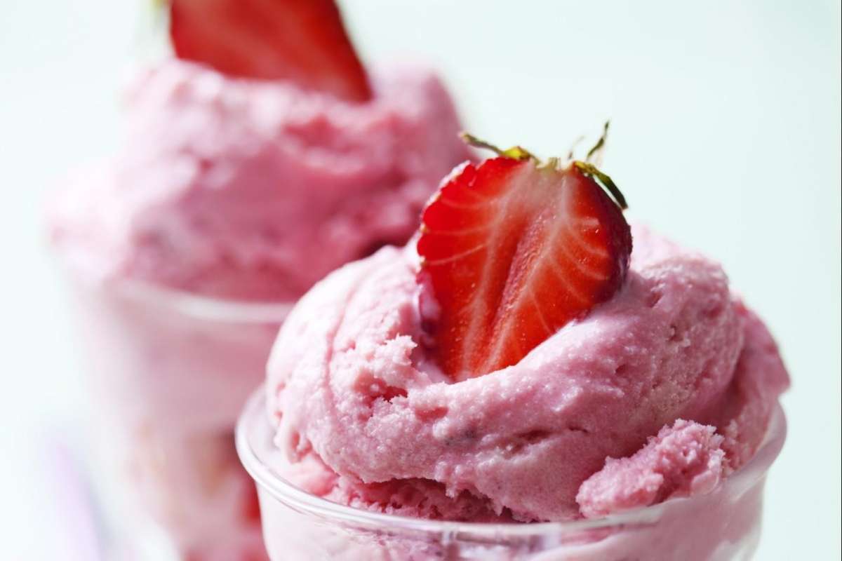 Gelato alla fragola