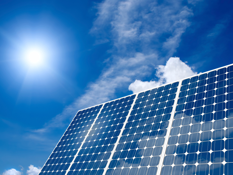 Solar panel harness energy of the sun