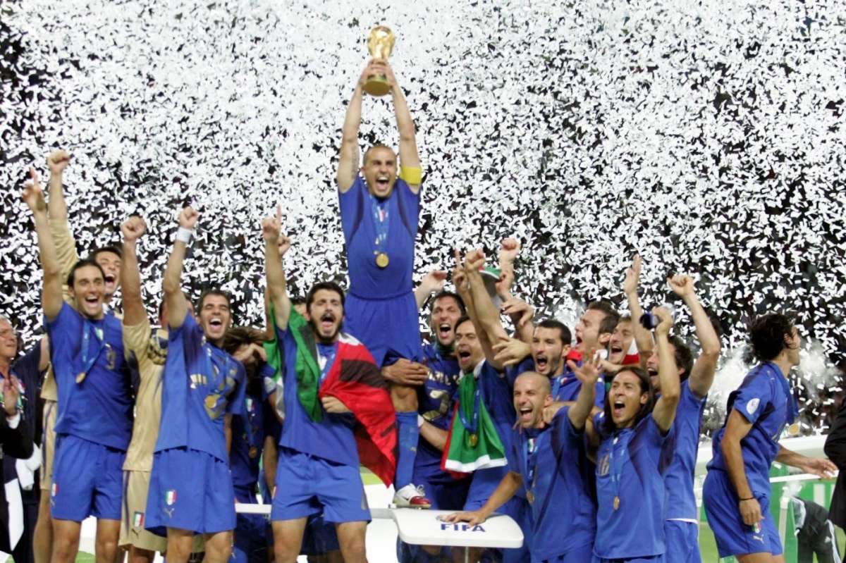 Esultanza per la Finale