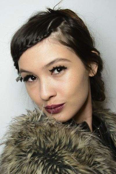 Nanette Lepore capelli legati con treccia