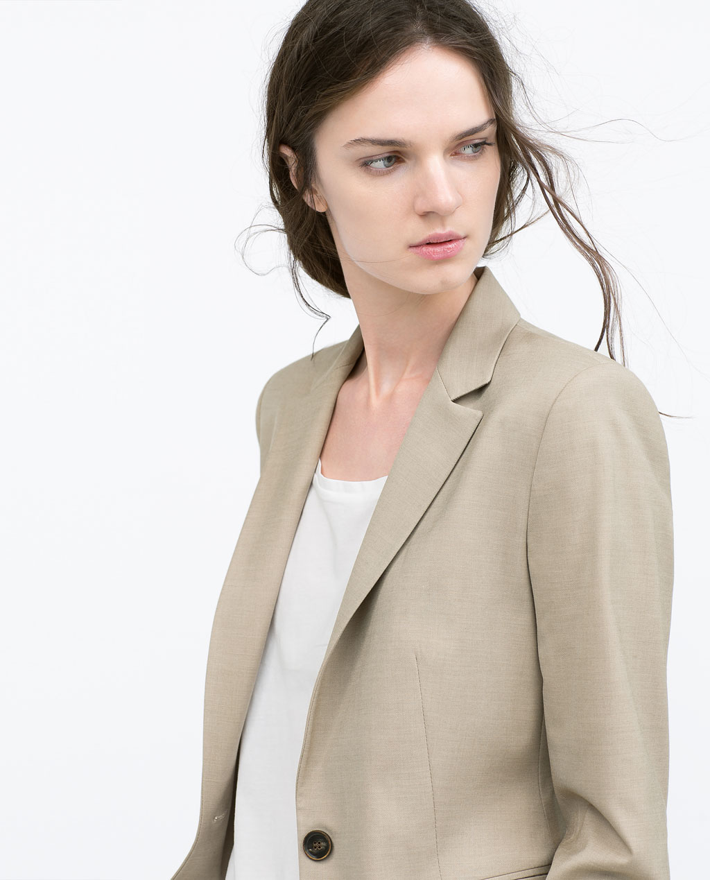 Blazer beige Zara