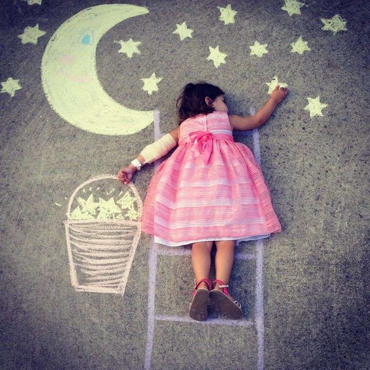 Luna e stelle