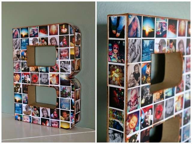 Lettere con le foto