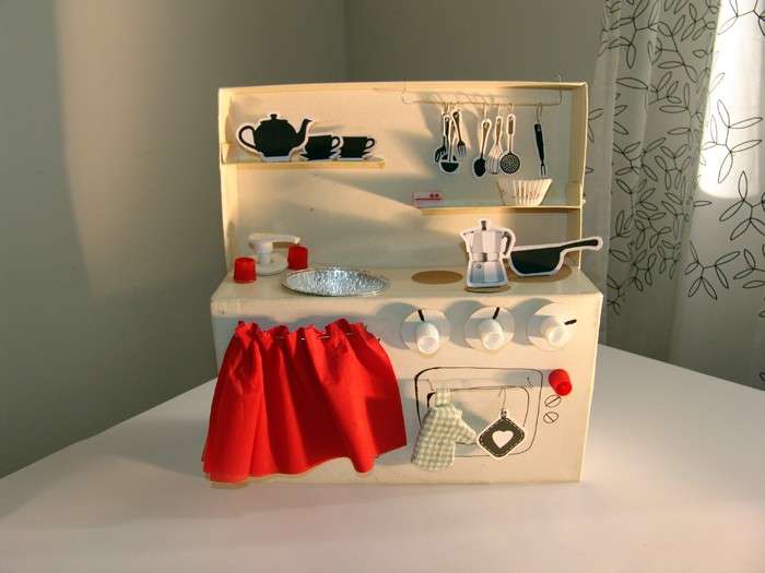 Cucina in miniatura fai da te
