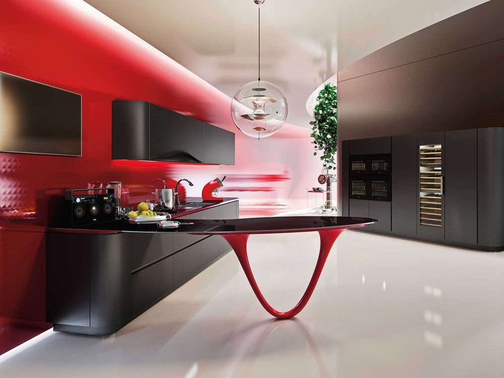 Idee per arredare la casa di rosso