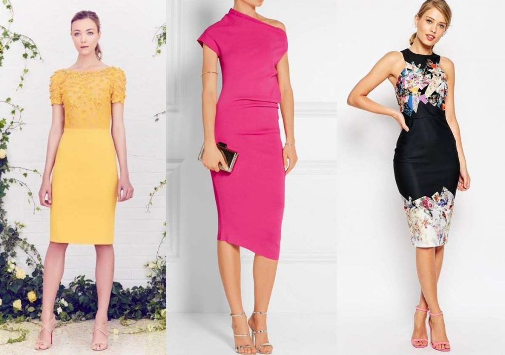 tubino elegante con giacca