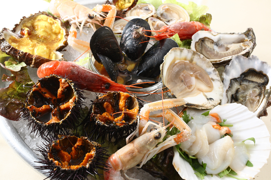 Frutti di mare crudi