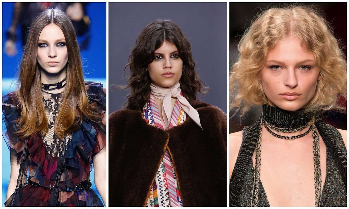 Capelli riga al centro Inverno 2017