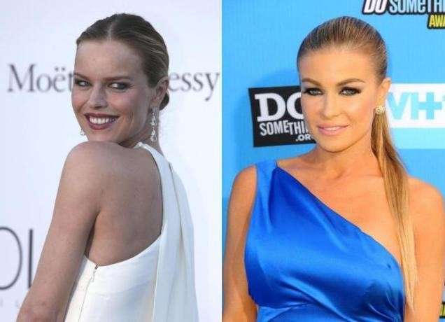 Eva Herzigova e Carmen Electra
