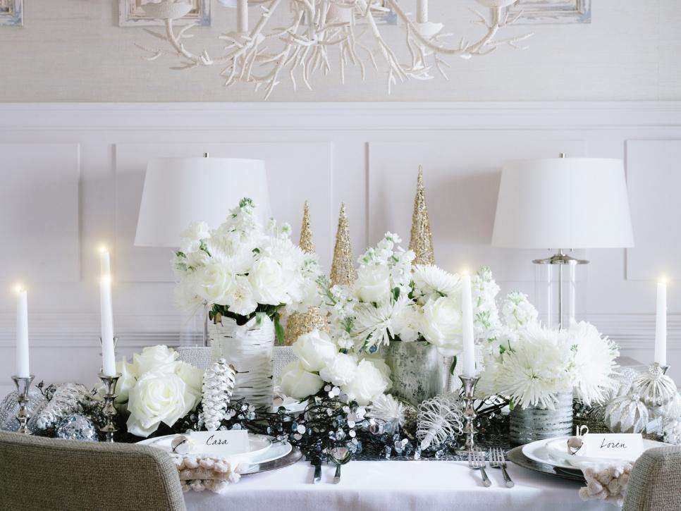 Idee Albero Di Natale Bianco E Argento.Decorazioni Di Natale In Bianco Dall Albero Agli Addobbi Foto Pourfemme