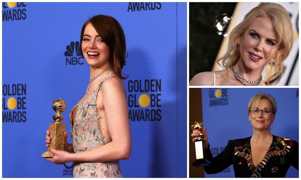I beauty look delle star ai Golden Globes 2017