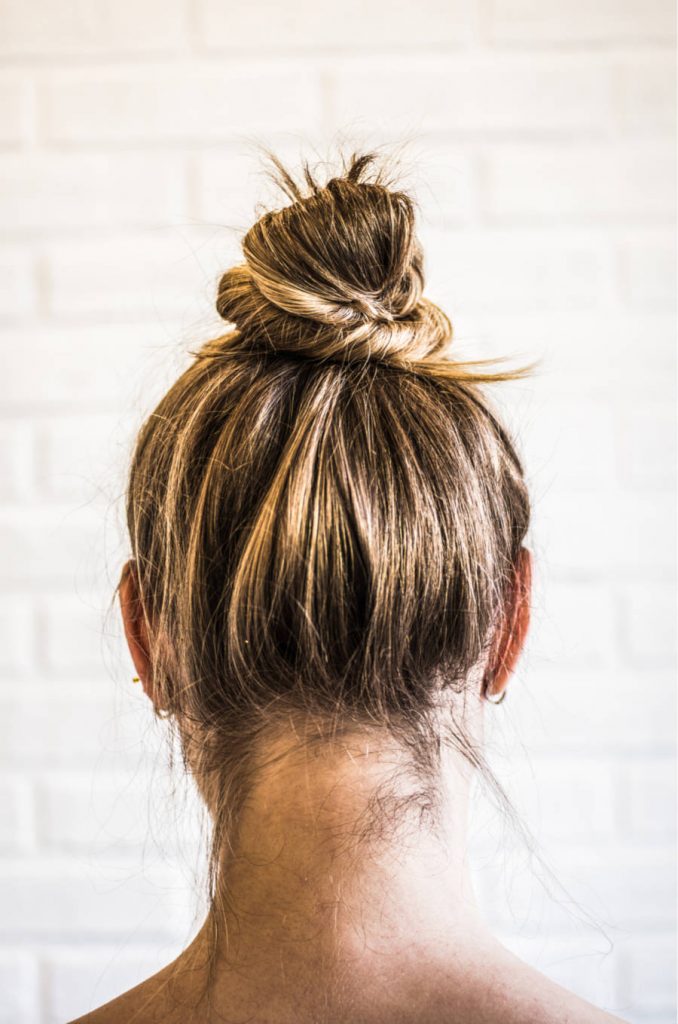 Chignon spettinato