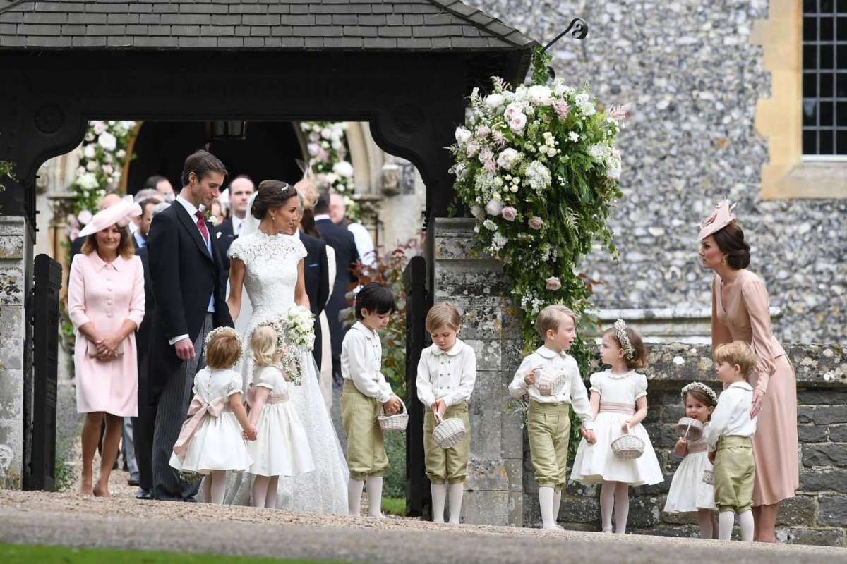 Kate Middleton al matrimonio di Pippa