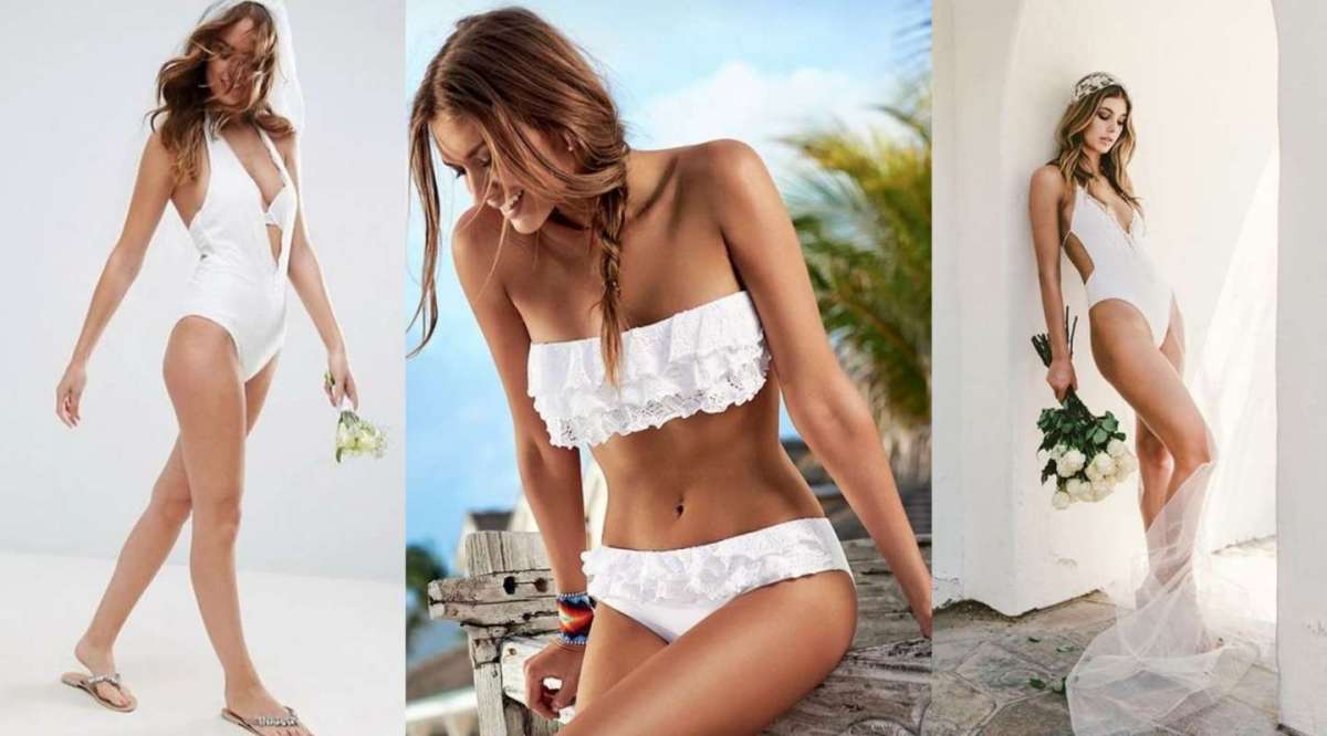 Costumi da bagno da sposa