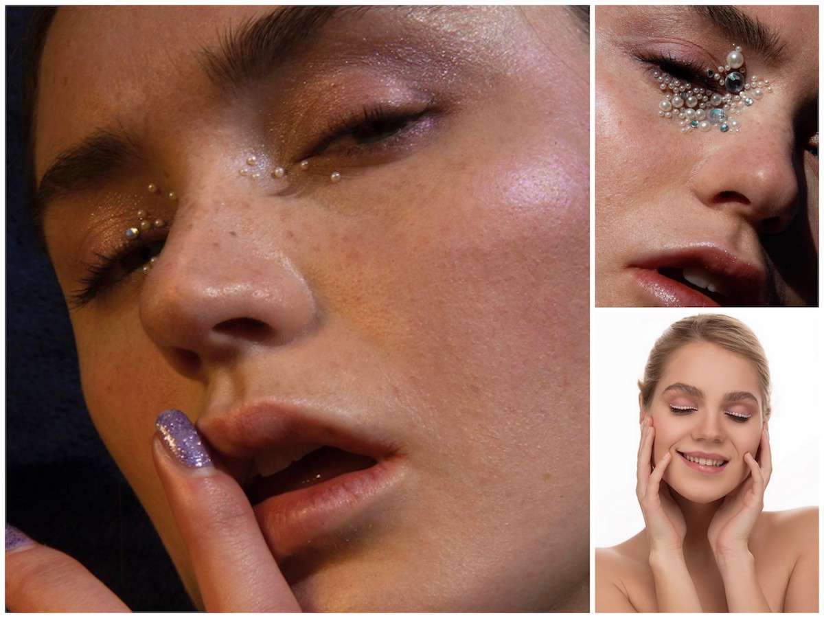 Make up con le perle