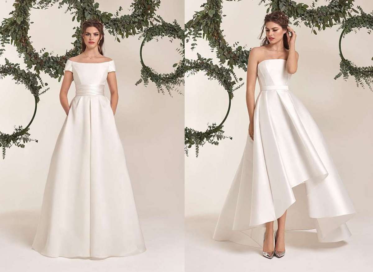 abiti da sposa corti 2019