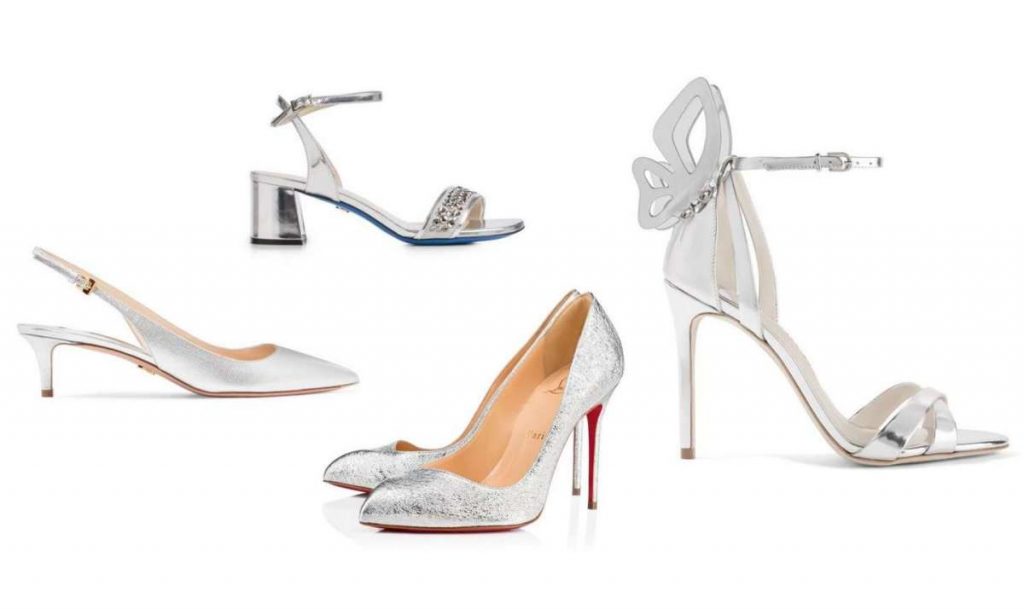 scarpe color argento