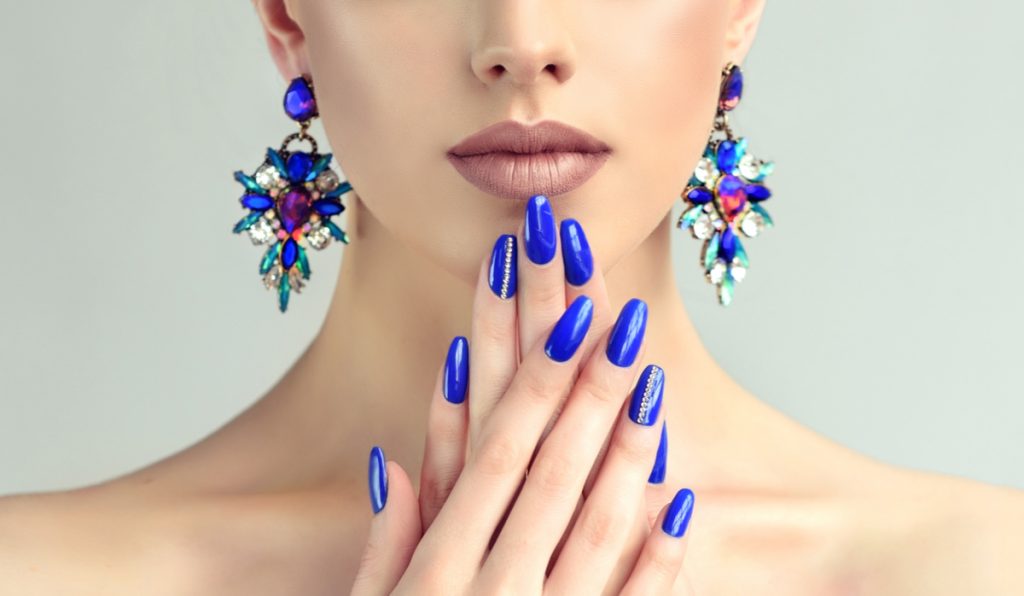 Smalto blu