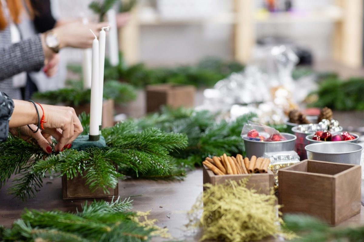 Centrotavola Natalizi Facili Da Realizzare.Lavoretti Di Natale Facili E Veloci Da Realizzare Pourfemme