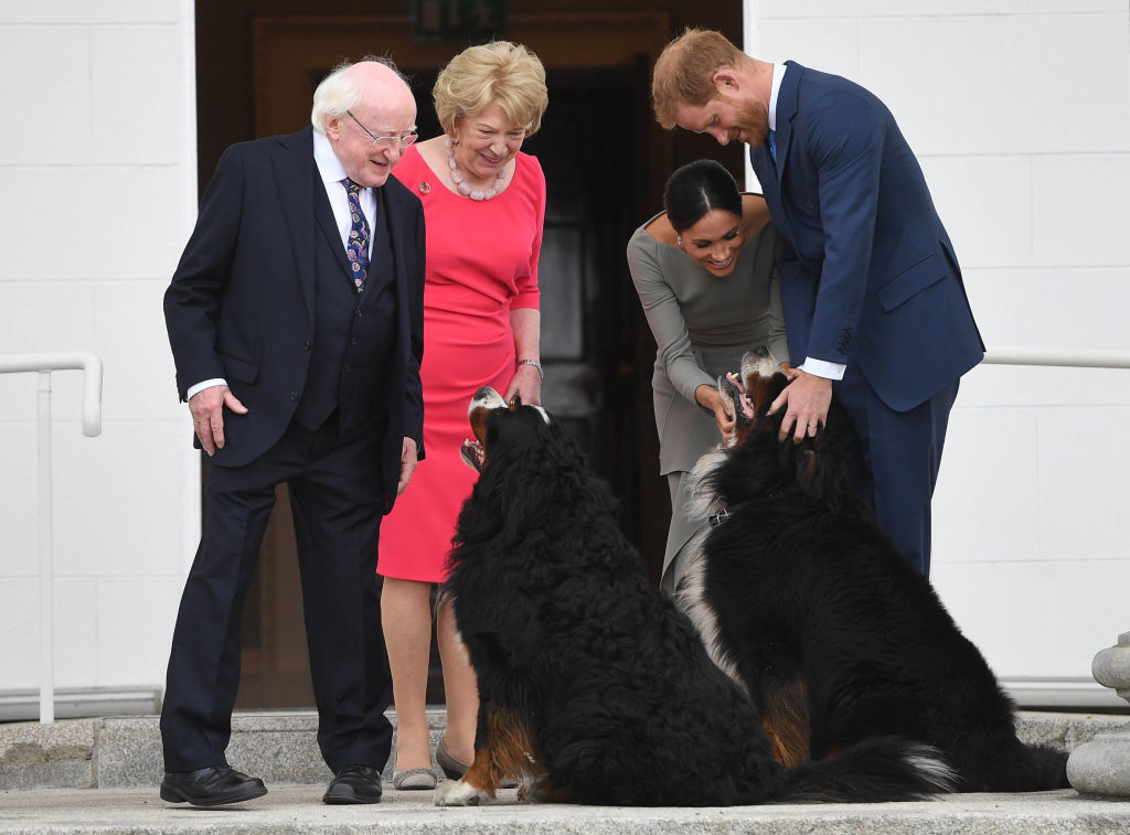Il duca e la duchessa del Sussex visitano l'Irlanda