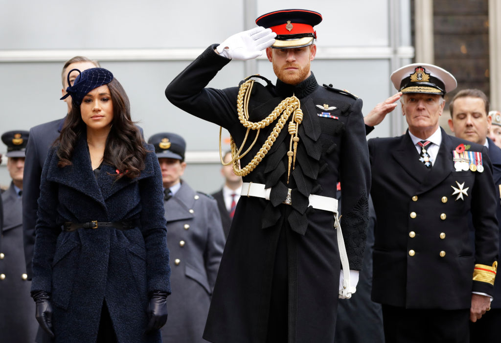 Harry e Meghan omaggiano i caduti durante la guerra nell'Abbazia di Westminster