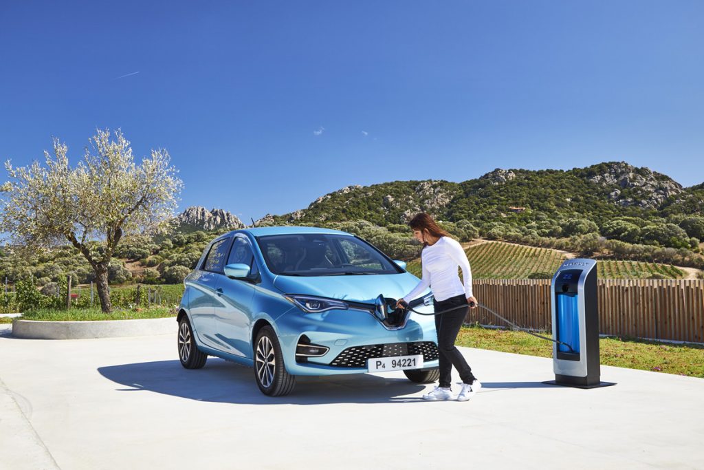 Renault Zoe: auto elettriche 2020