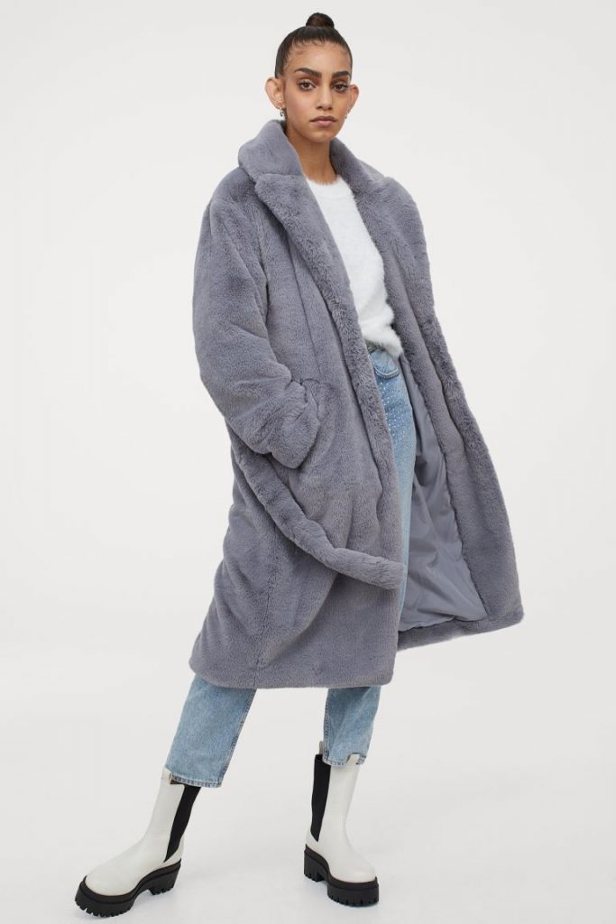 Teddy Coat grigio 