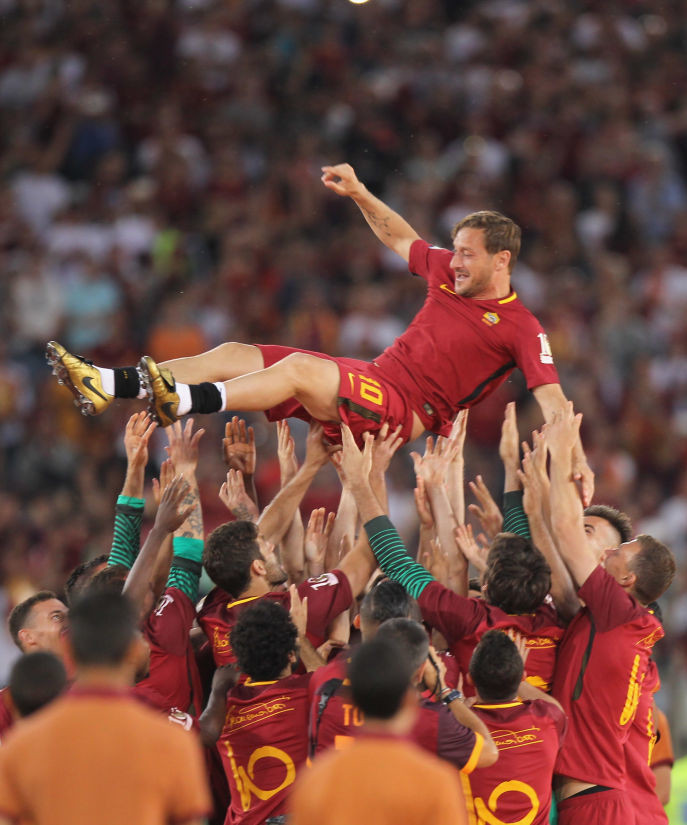 Ritiro Francesco Totti