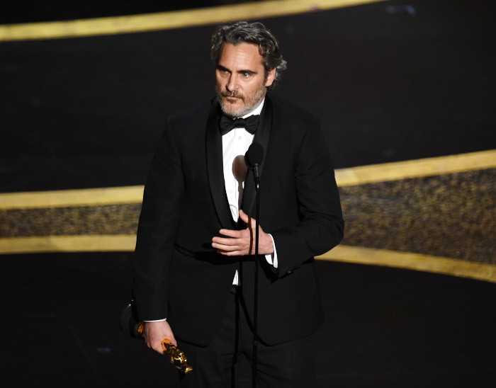 Joaquin Phoenix discorso Oscar 2020