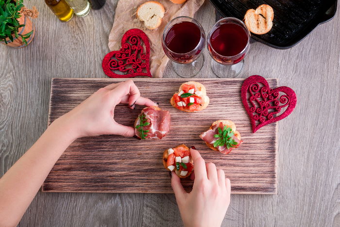 Menù di San Valentino