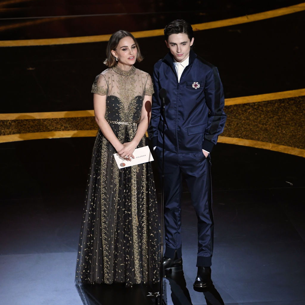 Natalie Portman e Timothée Chalamet