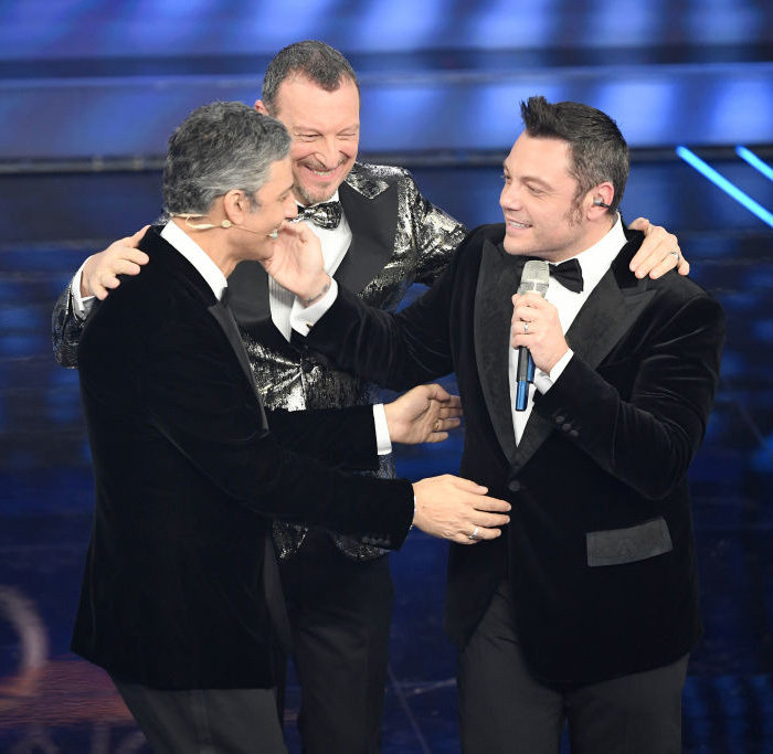 Fiorello, Amadeus, Tiziano Ferro: il mitico trio di Sanremo 2020