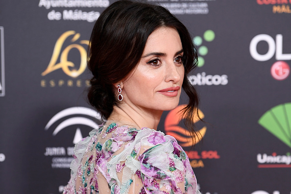 Meravigliosa Penelope Cruz con i suoi capelli raccolti