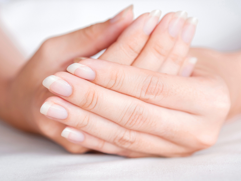Unghie gel quadrate