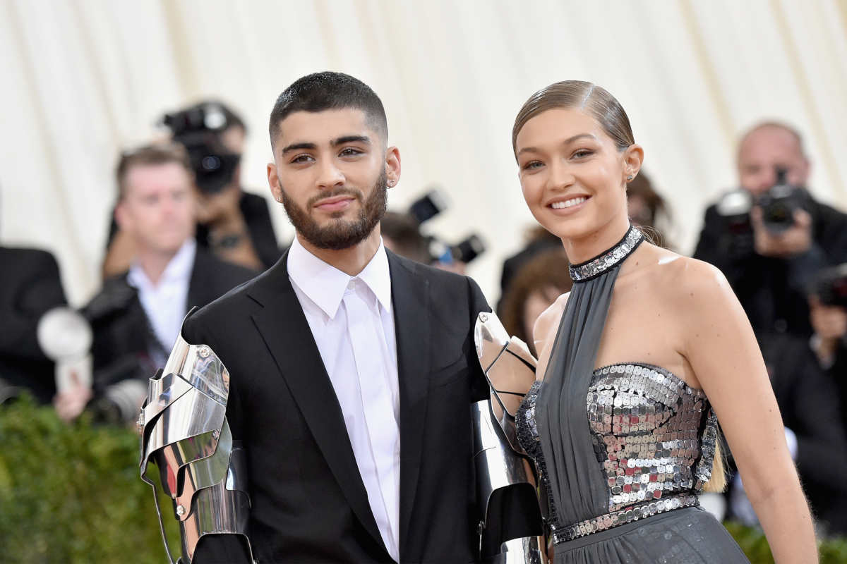 Gigi Hadid e Zayn Malik al Met Gala