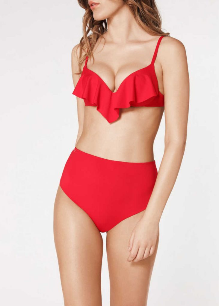 calzedonia costume vita alta