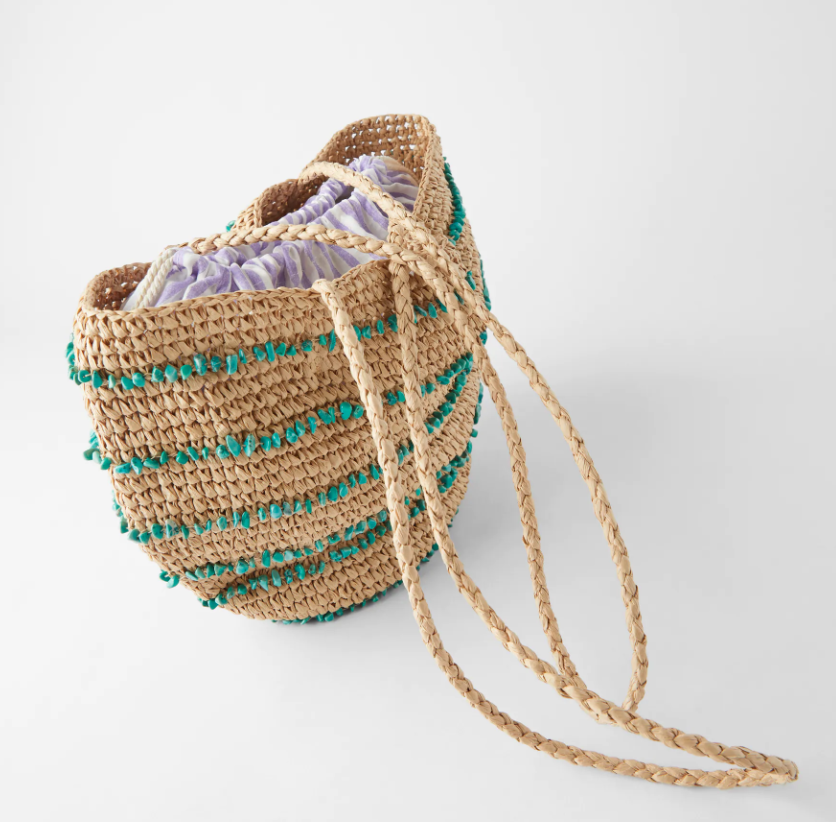 Borsa mare in paglia