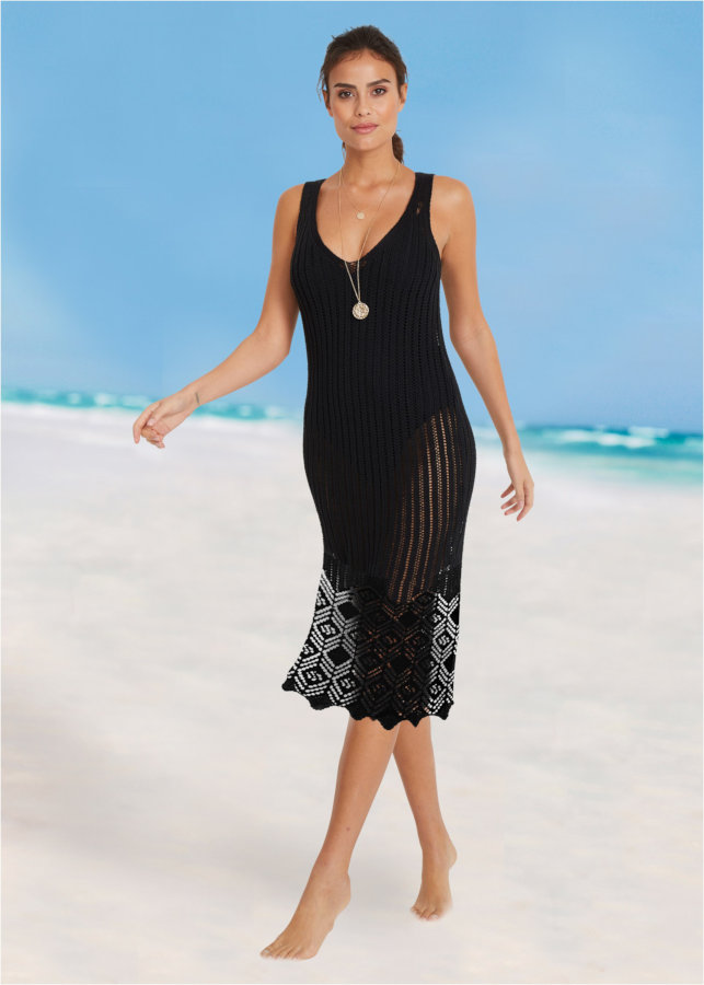 Vestito nero da mare
