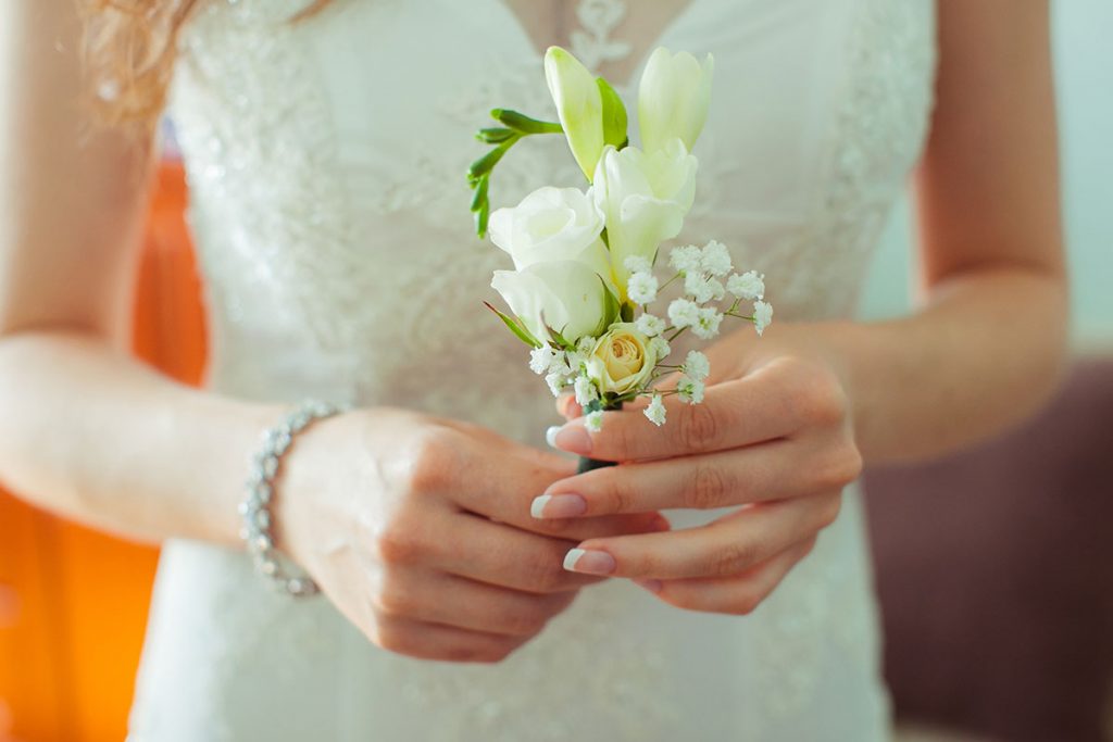 Unghie da sposa french