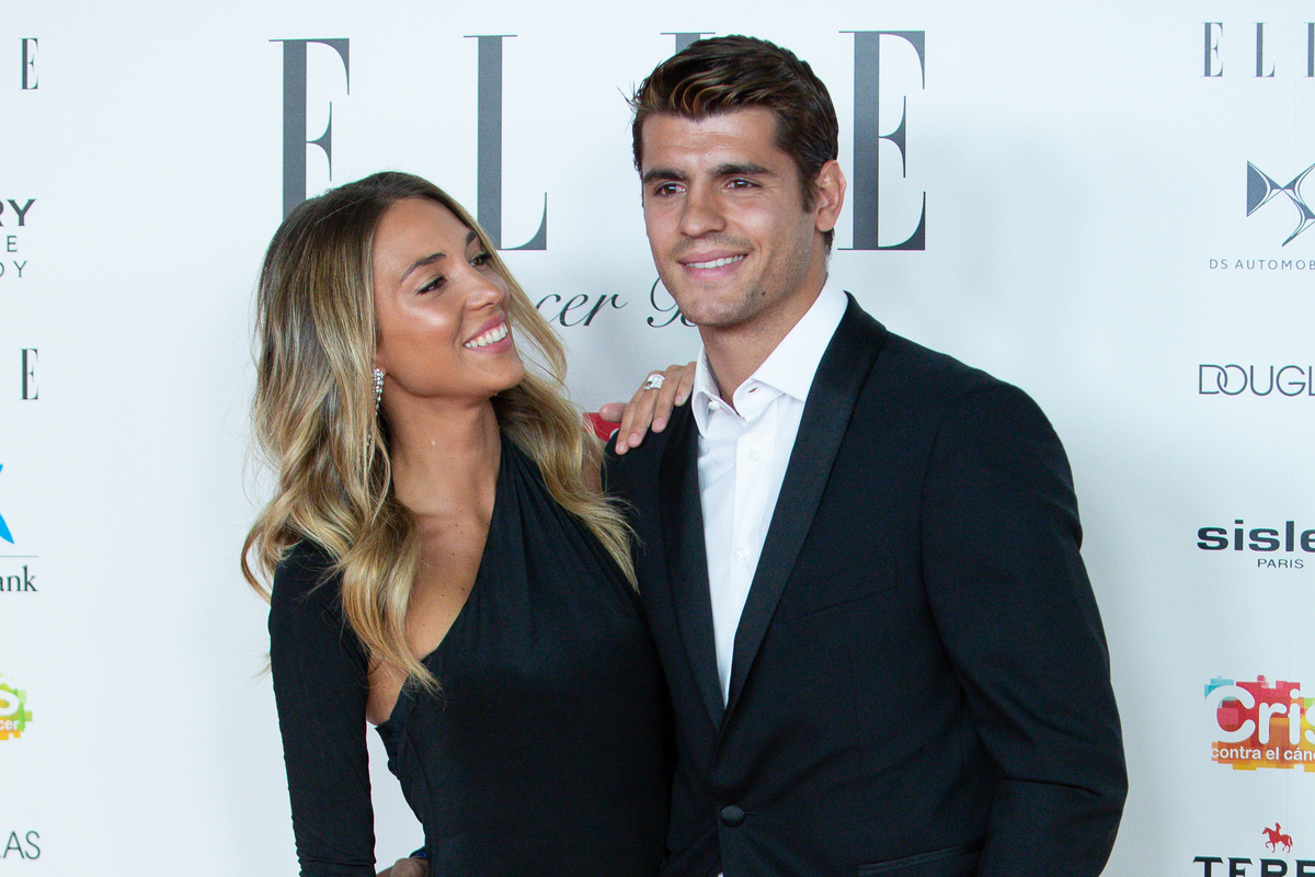 Alvaro Morata e Alice Campello