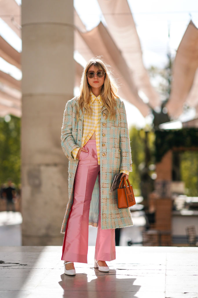 Look autunno 2020 colori tenui
