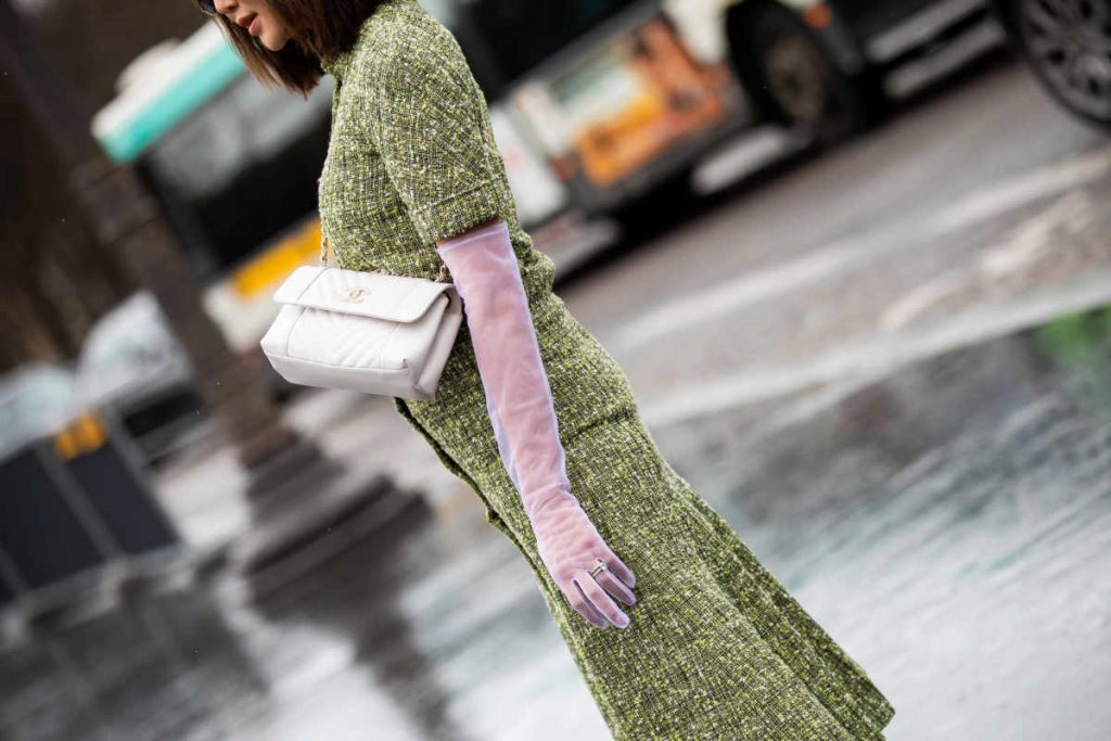 Guanti autunno look