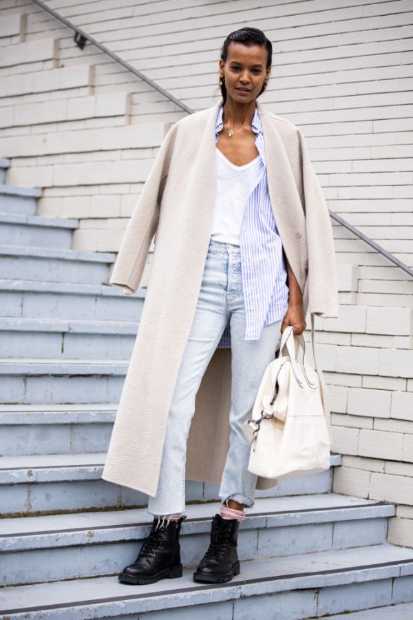 Look camicia oversize