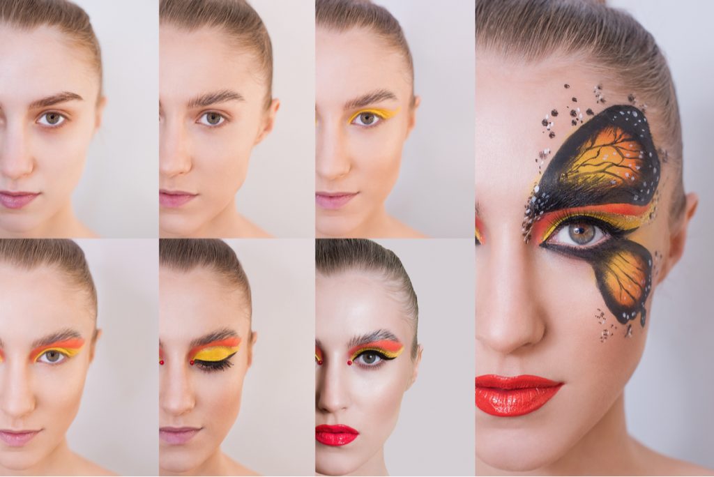 Make-up Halloween farfalla tutorial