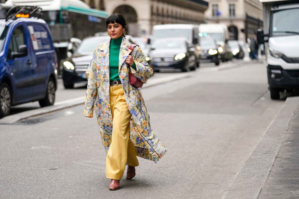 Tendenze autunno 2020 trench floreale