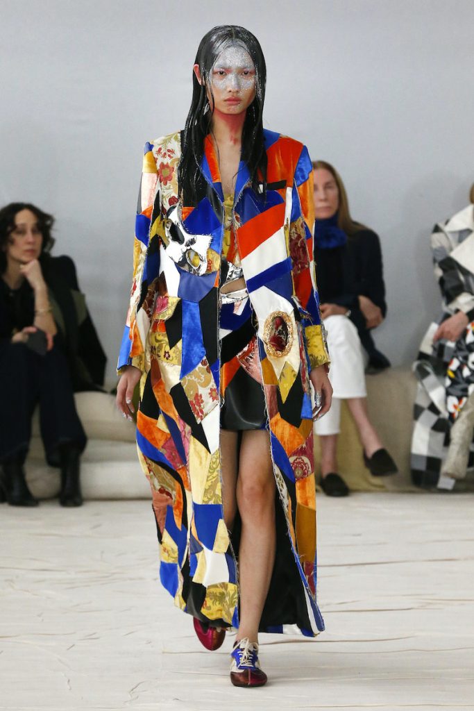 sfilata F/W 2020/2021 Marni patchwork