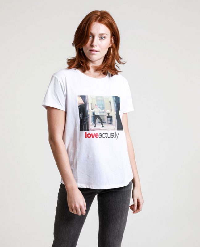 Love Actually: le più belle t-shirt dedicate al romantico film natalizio