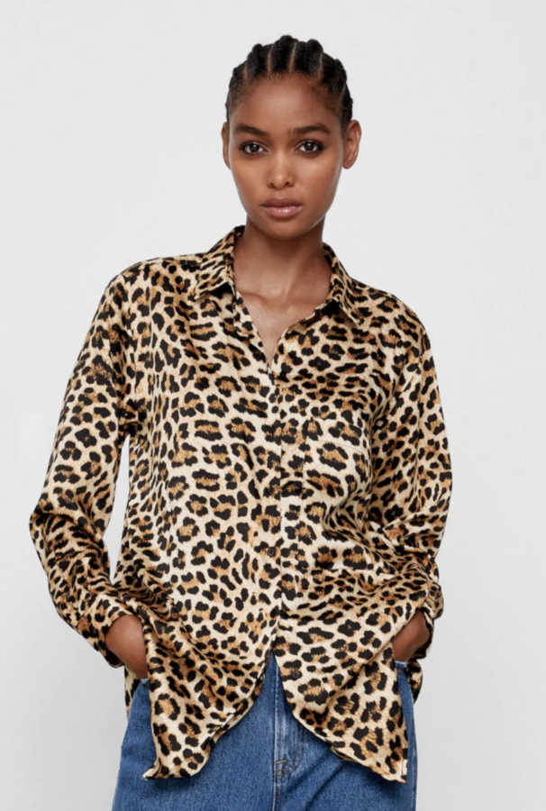 Camicia animalier