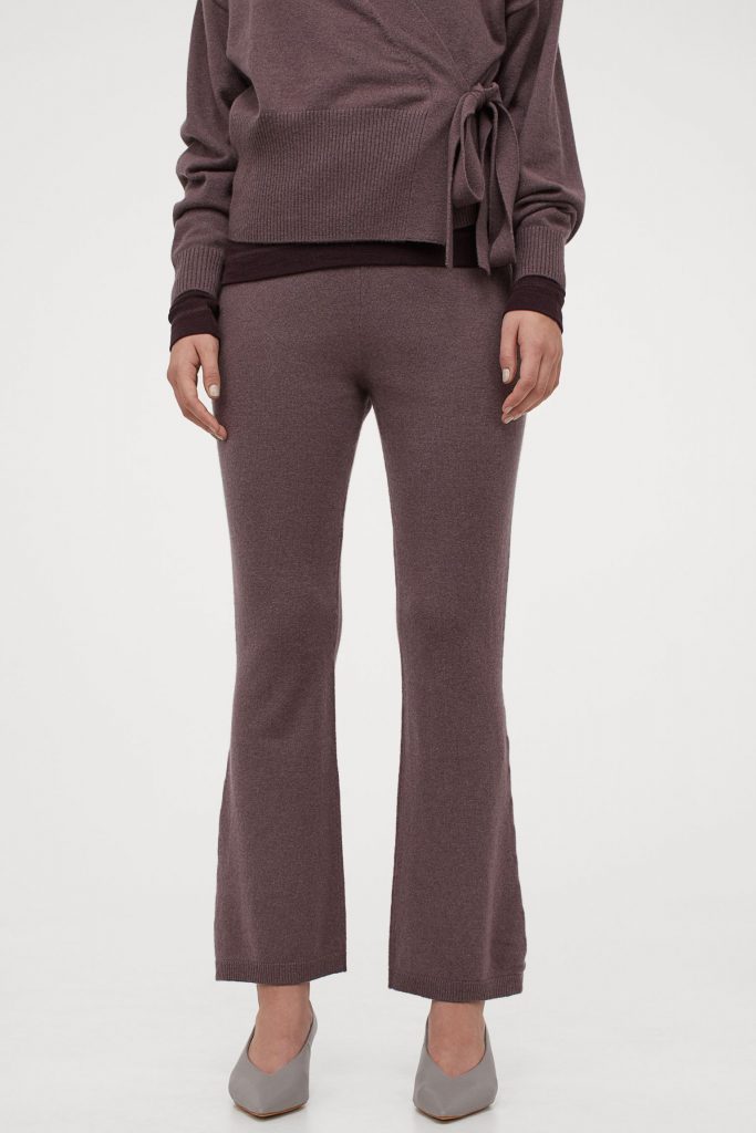 Pantaloni tuta in lana H&M