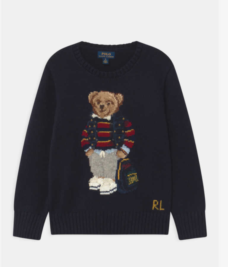 Maglione natalizio orso